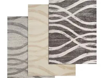 Rug Set 2217 3D model
