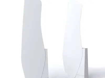 Lake Mirror 5 by NOOM Free 3D model