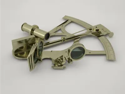 Pro - Objet Deco Sextant 3D model