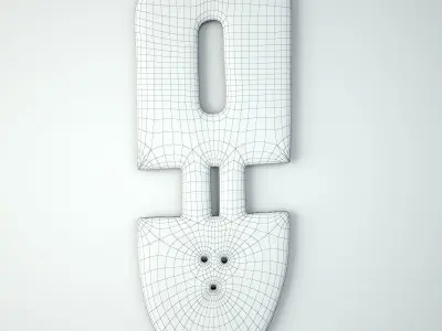 Bedu Plank Mask 3D model