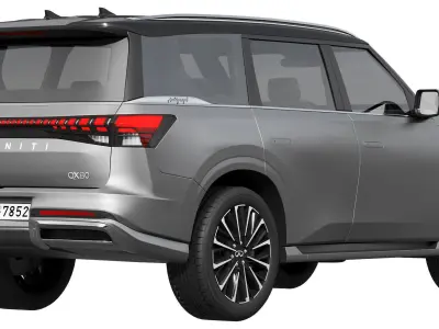 Infiniti QX80 2025 3D model
