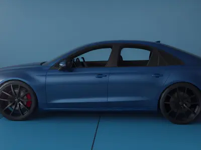 Audi A8 2020 3D model