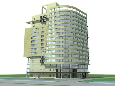 Building 55 3D model