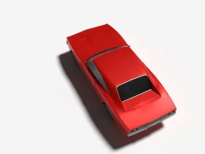 1968 Dodge Charger 3D model