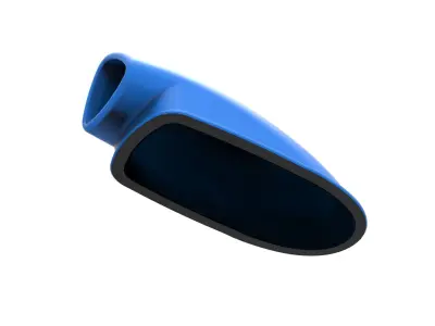Air Scoop for dragster Version 3 Scale 1 to 25 3D print model