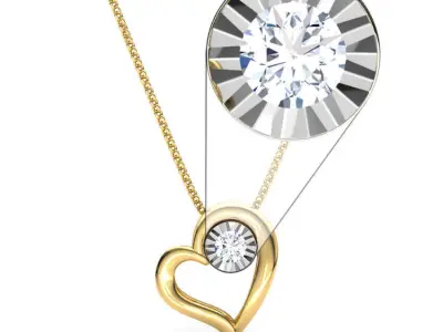 In Love Miracle Plate Pendant 3D print model