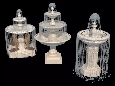 Classic Fountain Collection  3D model