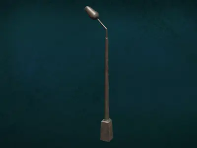 Lamp Street LightPost Series ModernUrbanLux LT1 N1 3D model