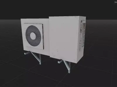 Street Racing Props Low-poly 3D model