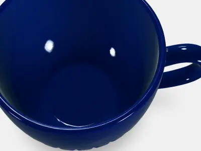 STRIMMIG cup Low-poly 3D model