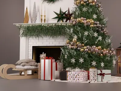 Christmas Deco 3D model