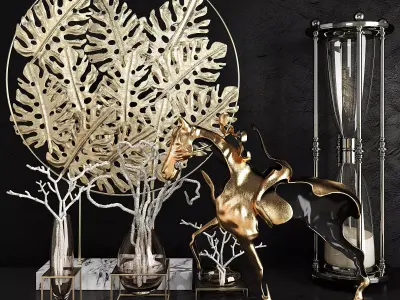 Decor set 40 3D model