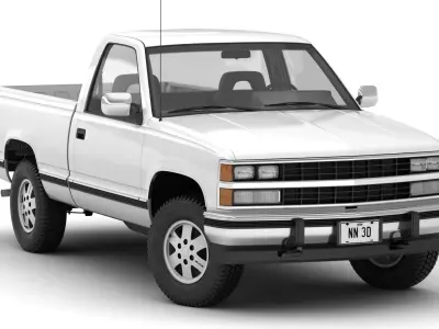 GENERIC PICKUP TRUCK 22 3D model