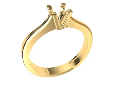 Engagement Ring  3D print model