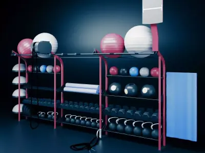 SYNERGY RACK 3D model