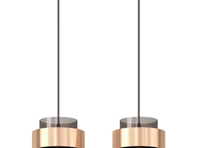 Bedside Pendant Light Luxury 3D model