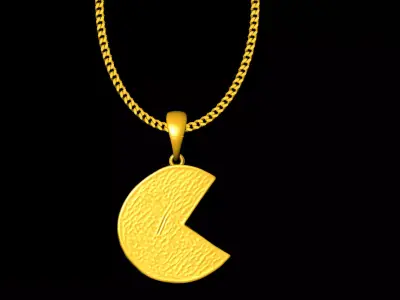 Cheese pendant charms - one inch pendant 3D print model