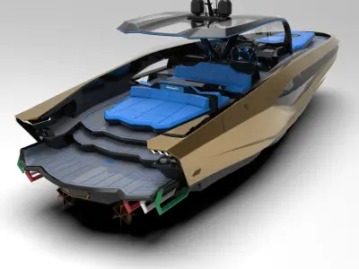 Lamborghini Tecnomar 63 3D model