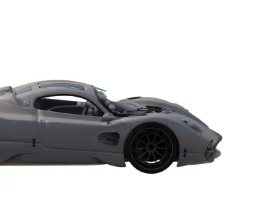 Pagani Utopia with interior  3D model