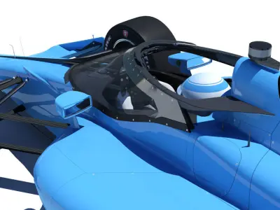 Indycar 2020 - Road version 3D model