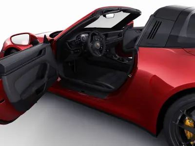 Porsche 911 Carrera GTS Targa 2025 3D model