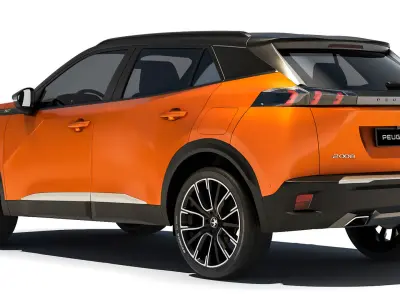 Peugeot 2008 GT 2020 3D model