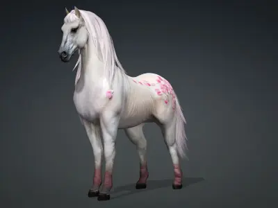 Horse-B5 3D model