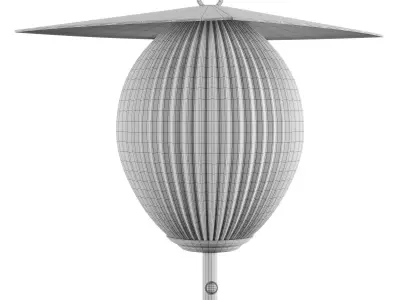 Satellite outdoor floor lamp by Gubi 3D model