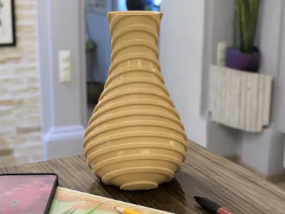 Flower vase 15 3D print model