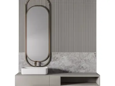 Luxury Bathroom 99 3D model