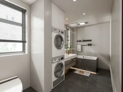 Bathroom 61 3D model