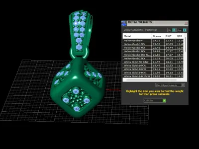 LIDO CHAKKA GAME  PENDANT 3D PRITABLE MODEL  3D print model