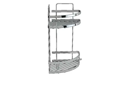 Hotel 18x18 Dual Ribbed Double 3D model