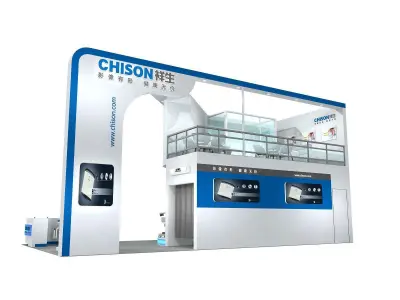 Booth - Area - 12X6-3DMAX2009-014 3D model