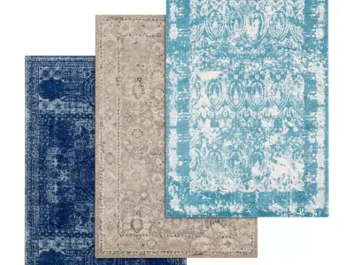 Rug Set 1797 3D model