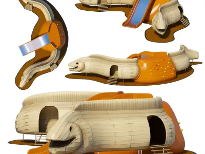 Murena playground 3D model