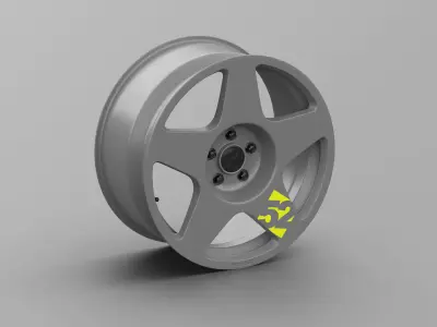 fifteen52 Tarmac Rim 3D Model 3D model