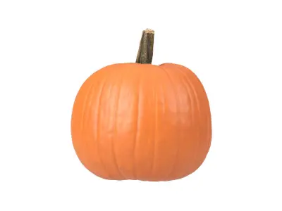 Photorealistic Pumpkin 3D Scan 3D model