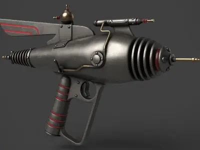 Fantasy Gun 10 3D model