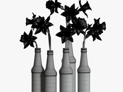 Flowers Collection 05 3D model