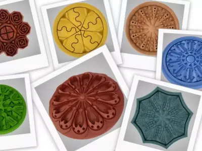 Carving Design Pack 3D Model Collection