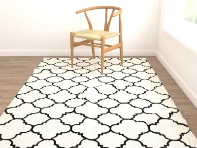 Rugs No 638 Low-poly 3D model