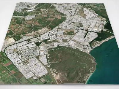 Cityscape Portmore Jamaica 3D model