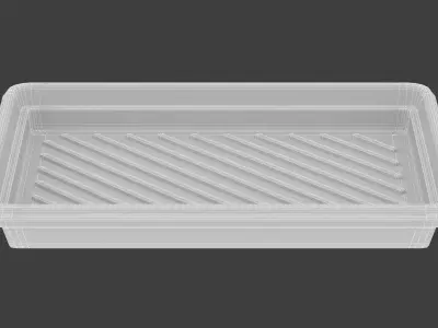 Garage Oil Drain Pan 3D model