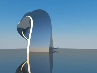 Concept sculpture 3D model