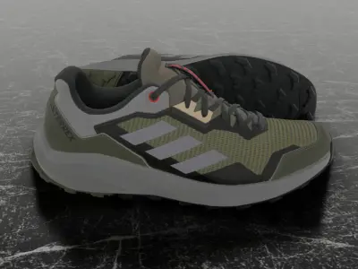 ADIDAS TERREX 3D SHOES 3D model