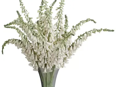 Flower In Vase 106 3D model