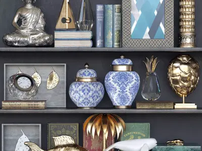 Decorative set 180 3D model