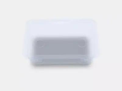 GLIS Box with lid Low-poly 3D model