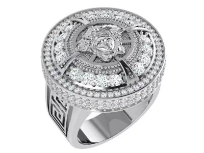 Round Fashion  Diamond Ring 4053 3D print model